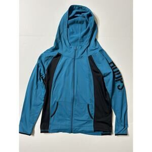 Justice Active Zip Up Hoodie Women Size Large Basketball Apparel